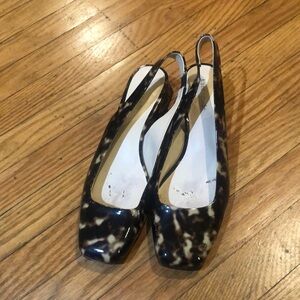 Authentic used Kate Spade slingback shoes